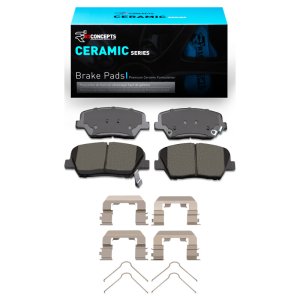 Hyundai Creta Brake Pads - Front - R1 Concepts - R1 Ceramic - `10-`25